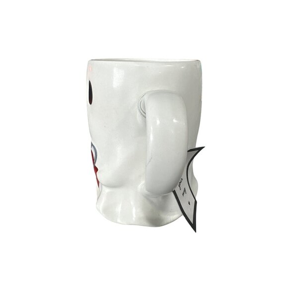 TJ Maxx Ghost Ceramic Mug White Red I'd Rather Be At TJ Maxx Microwave Safe - Picture 4 of 6